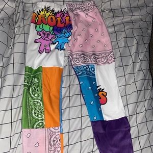 Custom made bandana/troll pants